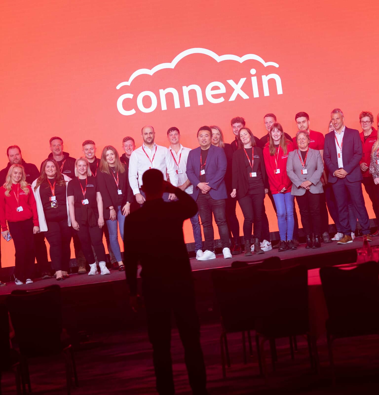 Team photo of staff at Connexin